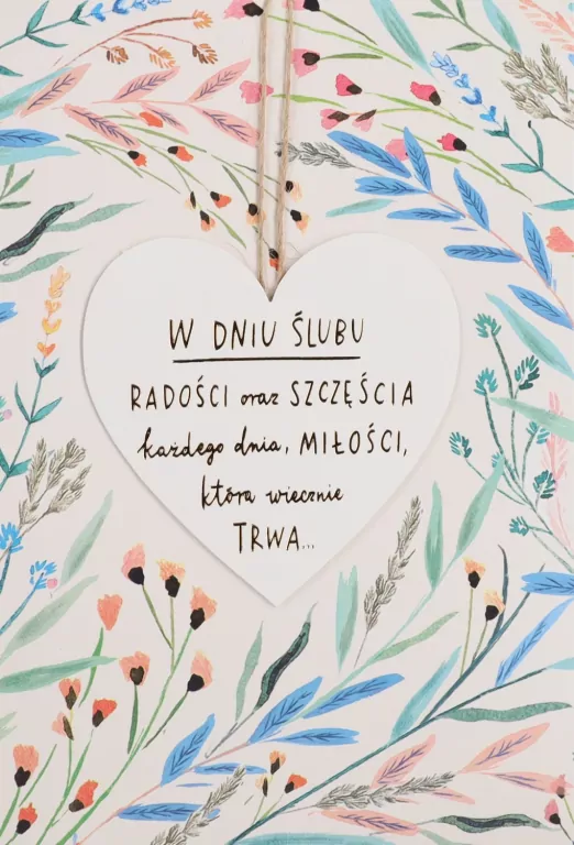 Karnet B6 Ślub - tantis.pl