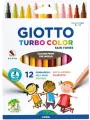 Markery Turbo Color Skin Tones 12 kolorów GIOTTO - tantis.pl