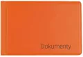 Okładka na dokumenty małe orange - tantis.pl