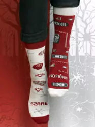 Skarpety: Szare komórki 39-42