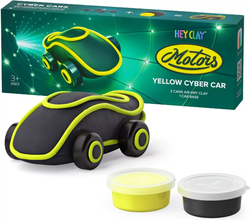 Hey Clay - Cyber Auto Żółte - tantis.pl