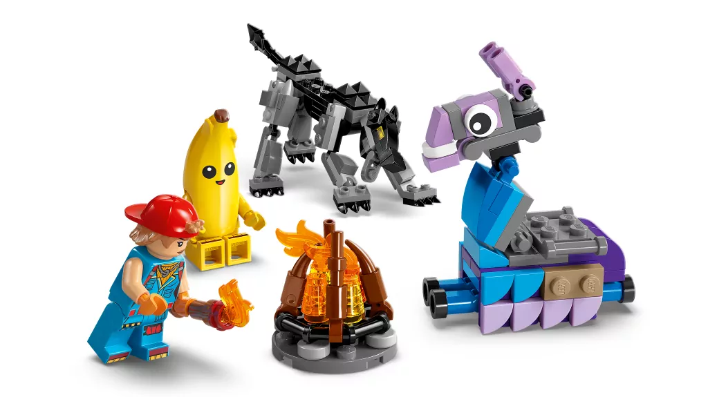 LEGO® Fortnite Skórek i Iskra oraz obóz 77075 - tantis.pl