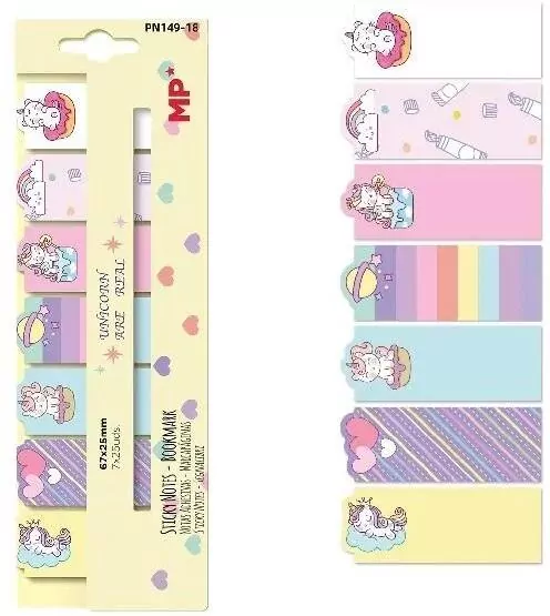 Karteczki indeksujące, różowe - tantis.pl