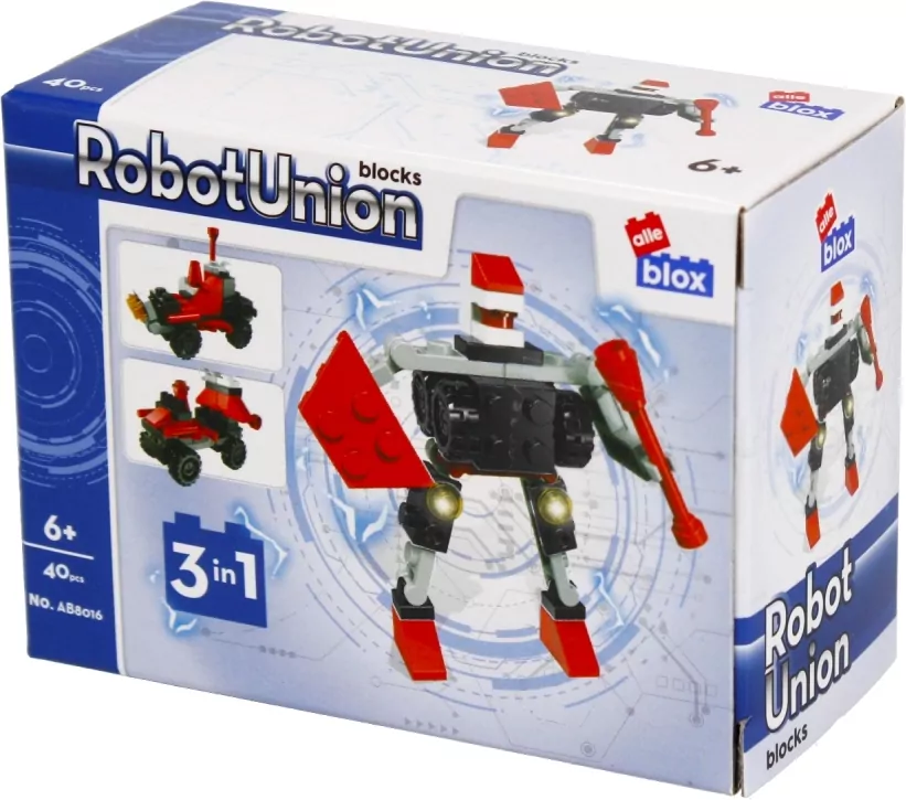 Klocki konstrukcyjne. Robot, 40 elementów - tantis.pl