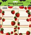 Naklejki na okładkę - Truskawka - tantis.pl
