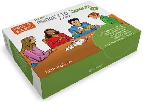 Nuovo Progetto italiano junior 3 Gioco di societa - tantis.pl