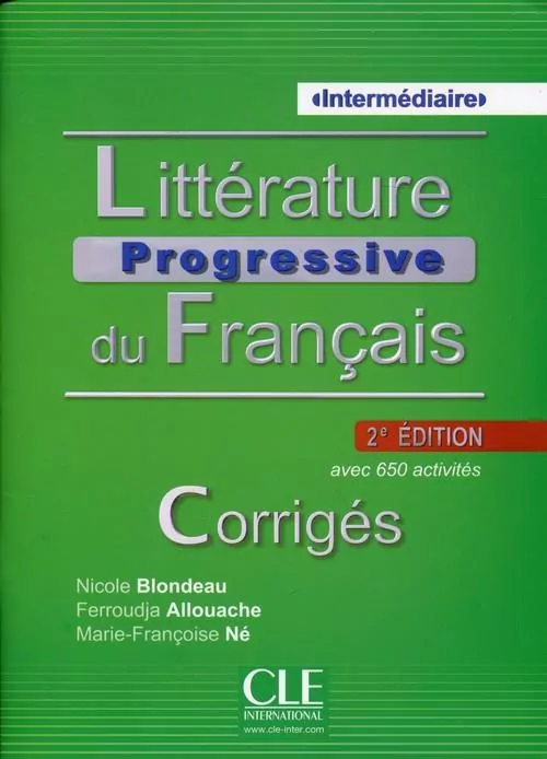 Litterature Progressive du Francais Intermediaire - tantis.pl