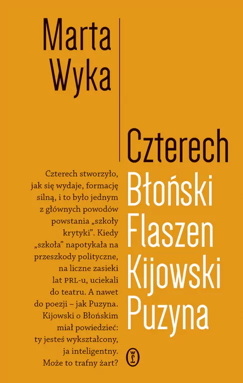 Czterech. Błoński, Flaszen, Kijowski, Puzyna - tantis.pl