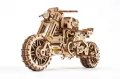 Scrambler UGR-10 z bocznym wózkiem Model mechaniczny do składania - tantis.pl