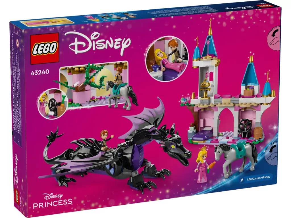 LEGO® Disney. Princess Diabolina jako smok. 43240 - tantis.pl