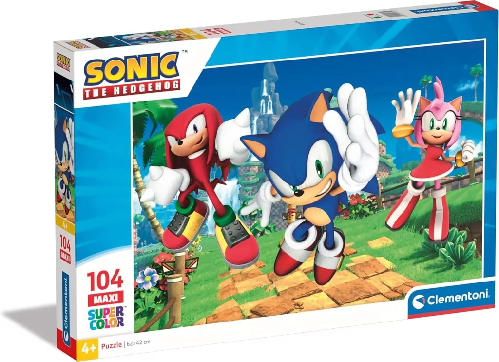 Puzzle 104 Maxi Super Kolor Sonic - tantis.pl