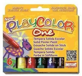 Farby w sztyfcie. 6 kolorów - tantis.pl