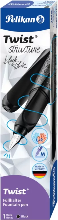 Pióro wieczne Twist Structure Black PELIKAN - tantis.pl