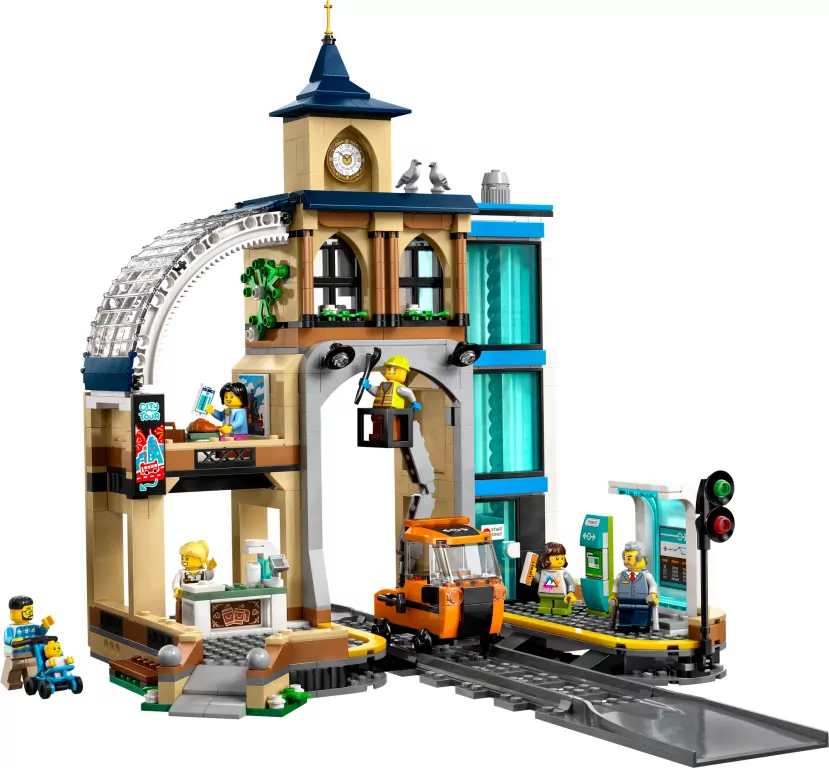 LEGO® Cicty. Centralny dworzec kolejowy 60469 - tantis.pl