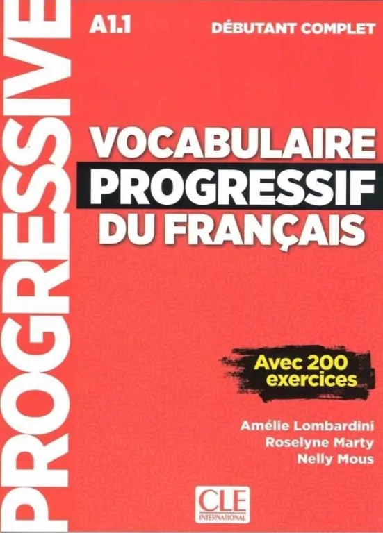 Vocabulaire progressif du Francais niveau debutant complet A1.1 Książka - tantis.pl