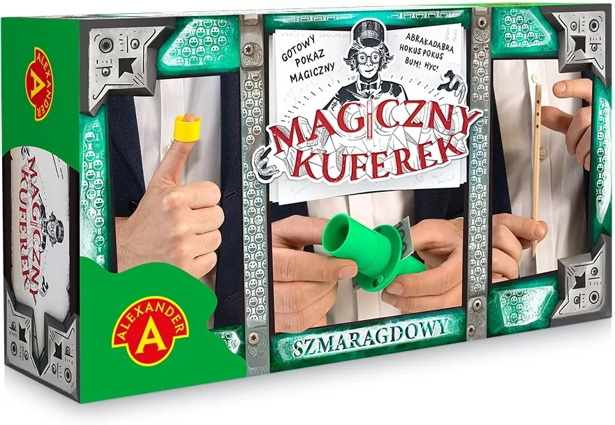 Magiczny kuferek - szmaragdowy - tantis.pl
