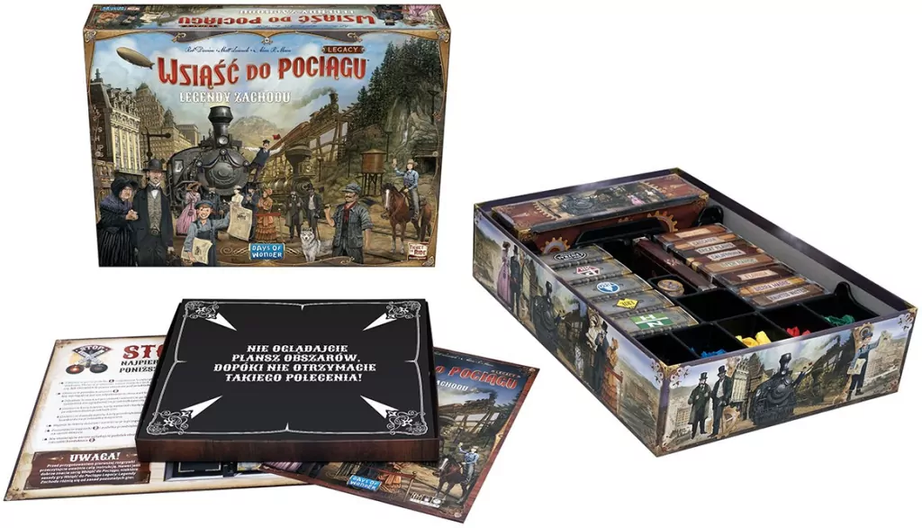 Wsiąść do Pociągu: Legacy. Legendy Zachodu - tantis.pl