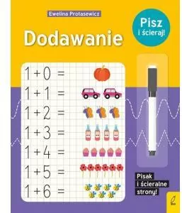 Dodawanie. Pisz i ścieraj! - tantis.pl