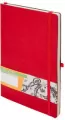 Notes A5 Linia. Impresja, czerwony - tantis.pl
