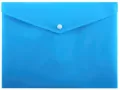 Koperta na zatrzask A4 niebieska - tantis.pl