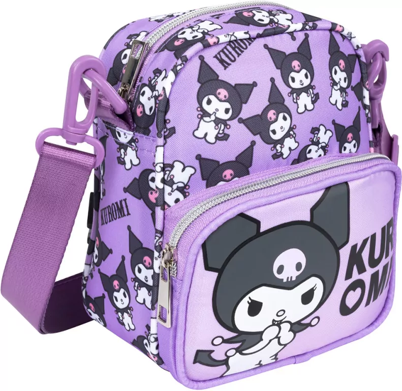 Torebka na ramię Kuromi violet - tantis.pl