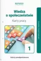 Wiedza o społeczeństwie 1. WOS. Zakres podstawowy. Szkoły ponadpodstawowe. Karty pracy - tantis.pl