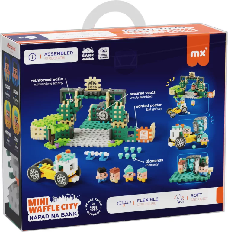 Mini Waffle City 148el Napad na bank - tantis.pl