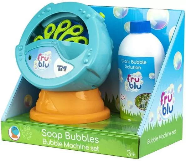 Fru Blu. Maszyna do baniek + płyn 0,4l - tantis.pl