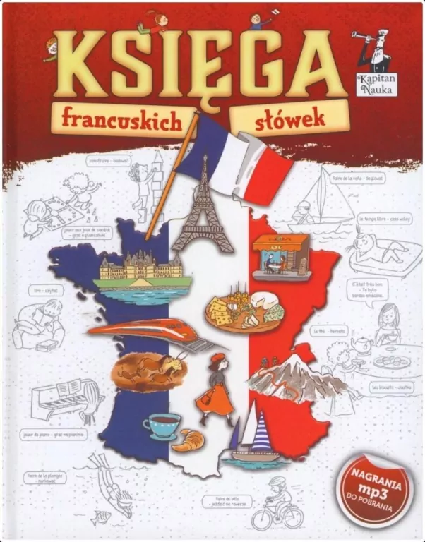 Księga francuskich słówek. Kapitan Nauka - tantis.pl
