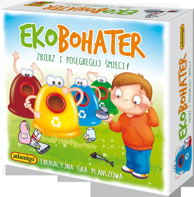 Ekobohater. Zbierz i posegreguj śmieci - tantis.pl