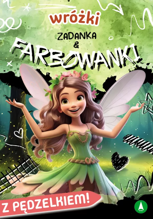Wróżki. Zadanka & farbowanki - tantis.pl
