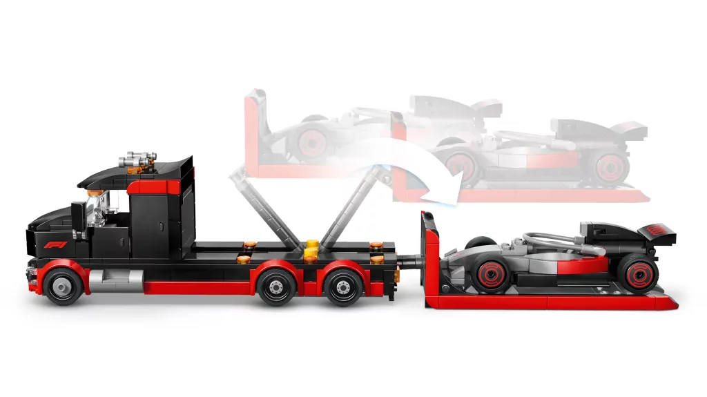 LEGO® Ciężarówka F1® z bolidem Audi F1® 60493 - tantis.pl