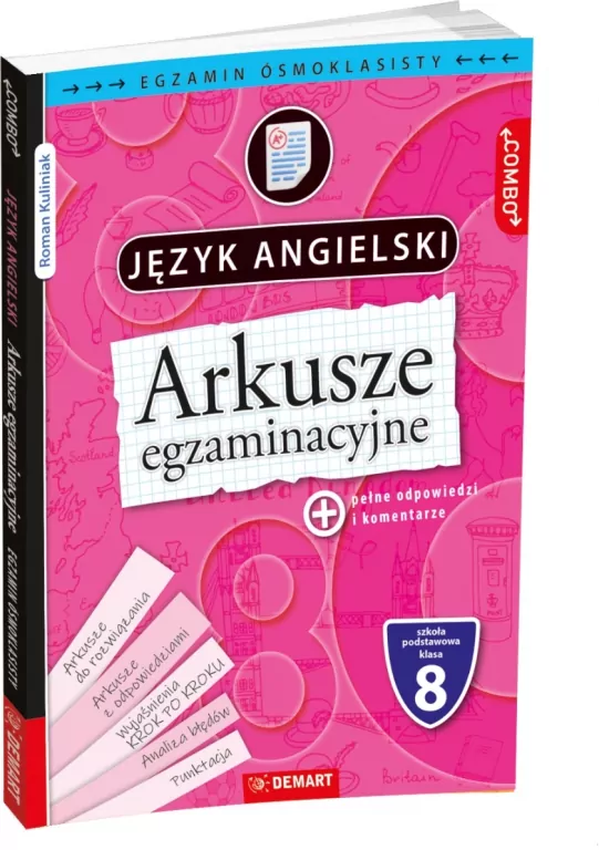 Arkusze egzaminacyjne J. angielski dla 8-klasisty - tantis.pl
