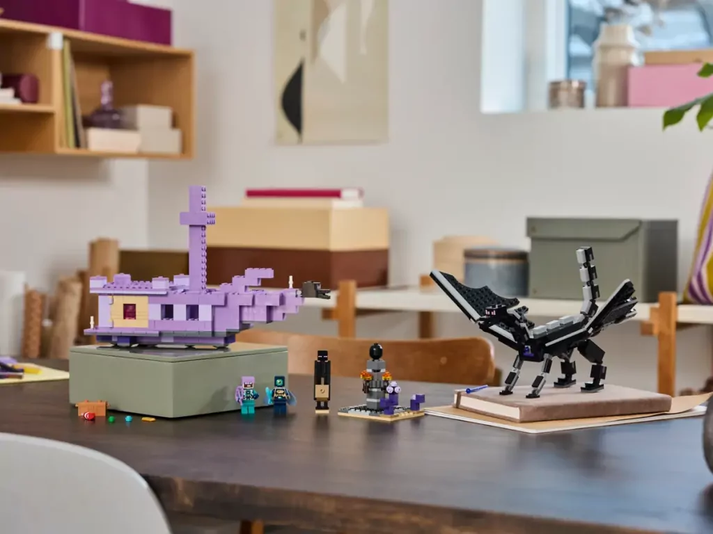 LEGO® Minecraft. Smok kresu i statek kresu. 21264 - tantis.pl