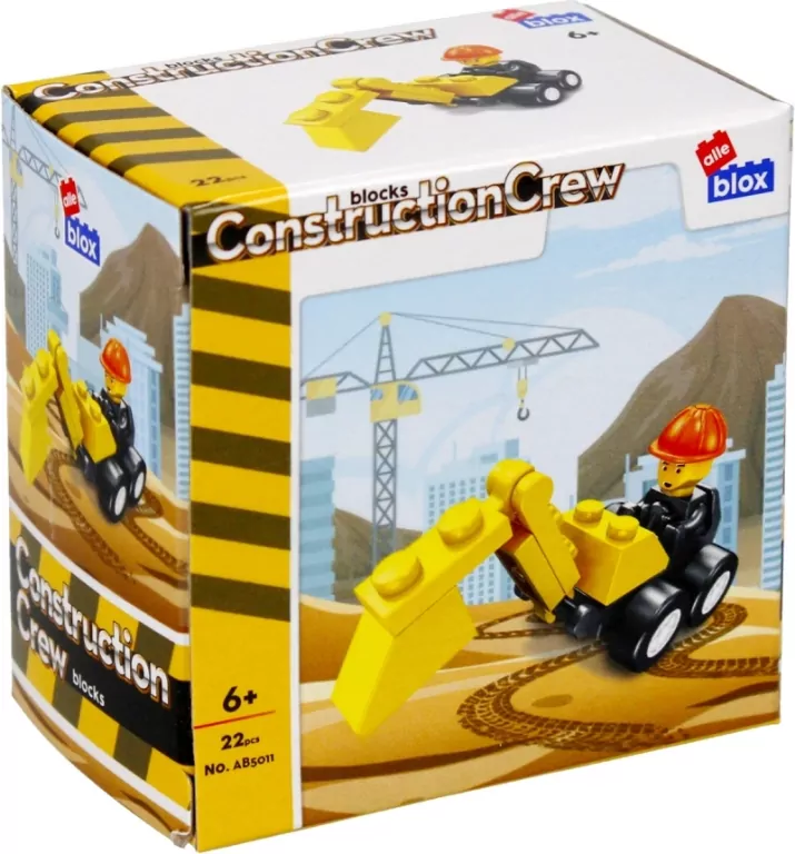 Klocki konstrukcyjne Alleblox, Budowa 22 elementy - tantis.pl