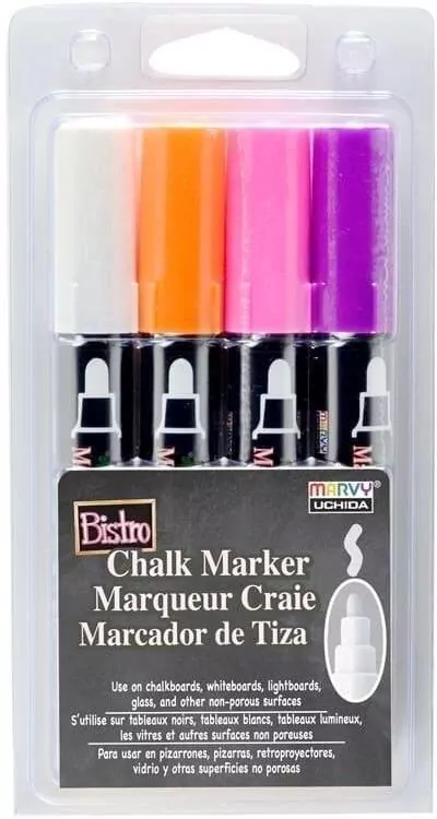 Markery kredowe Bistro Chalk 4 kolory - tantis.pl