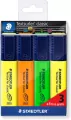 Zakreślacze Textsurfer 3 kolorów + 1 STAEDTLER - tantis.pl