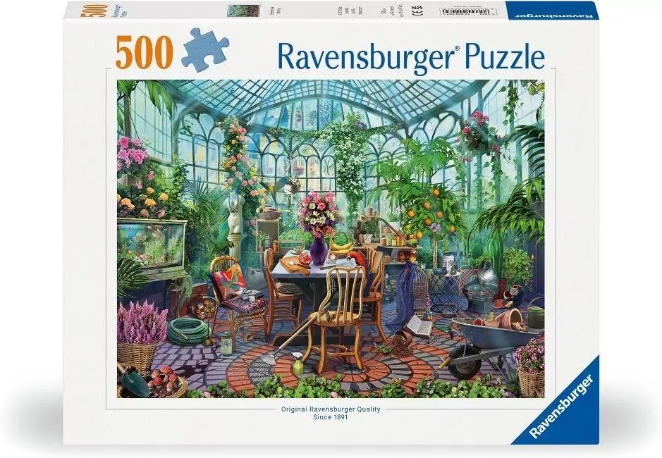 Puzzle 2D: Roślinna komnata 500el - tantis.pl