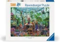 Puzzle 2D: Roślinna komnata 500el - tantis.pl