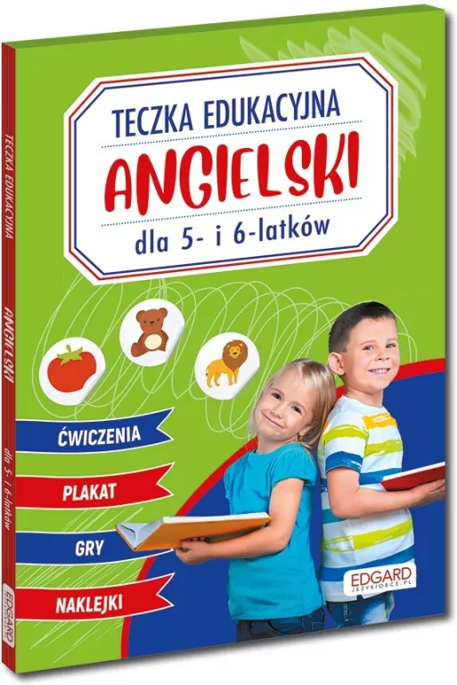 Angielski. Teczka edukacyjna. Dla 5- i 6-latków - tantis.pl