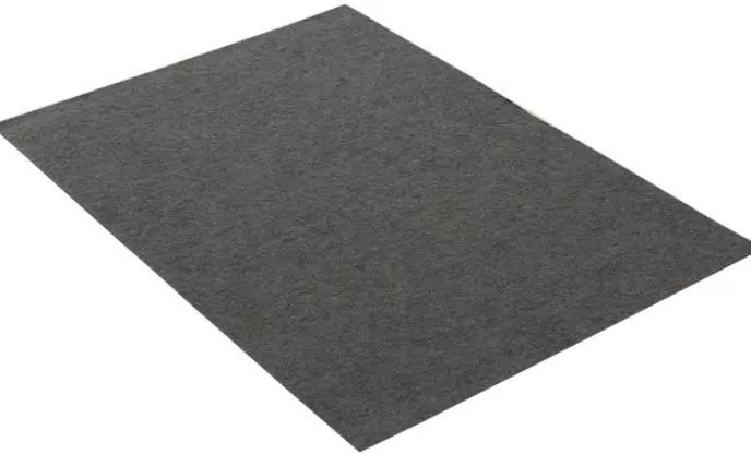 Filc dekoracyjny. Ciemnoszary 20x30cm 10 szt. - tantis.pl