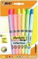 Zakreślacz Grip Pastel mix 12szt BIC - tantis.pl