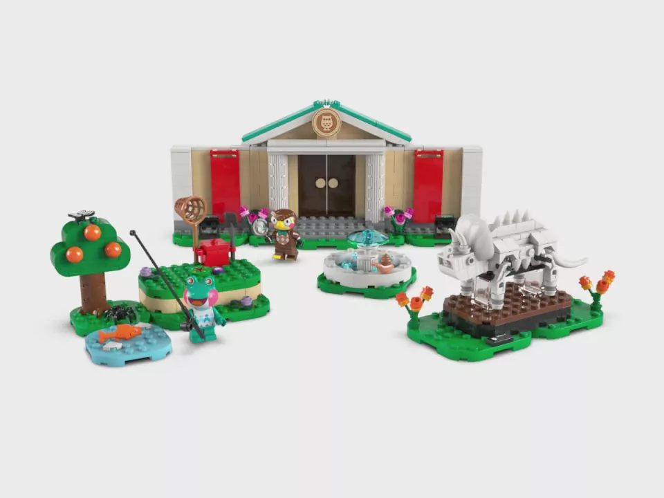 LEGO®Animal Crossing.  Blathers i kolekcja muzealna 77056 - tantis.pl