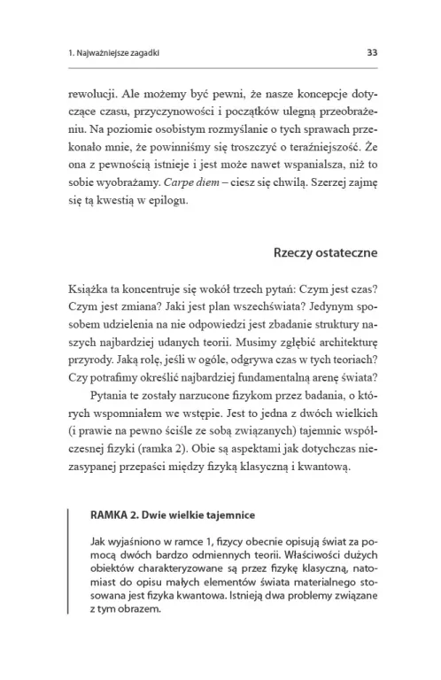 Koniec czasu. Nowa rewolucja w fizyce - tantis.pl