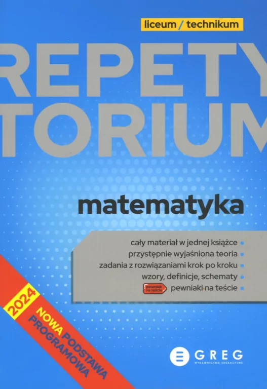 Repetytorium LO 2024-2026 - Matematyka - tantis.pl