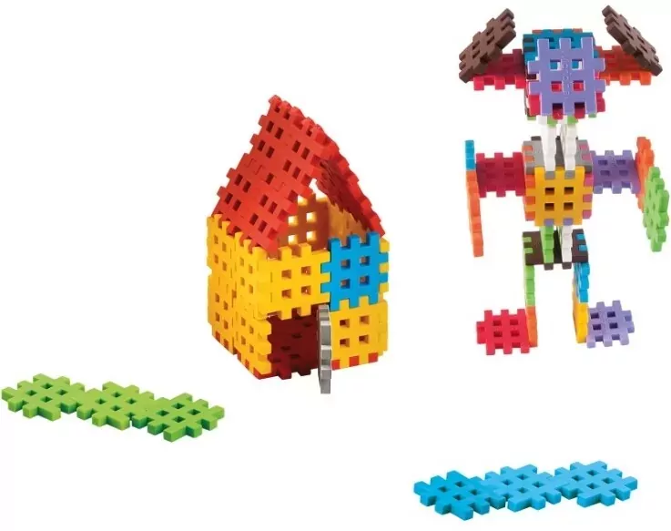 Mini Waffle Marioinex 70 elementów + + 2 MEGA figurki TYLKO W TANTIS - tantis.pl