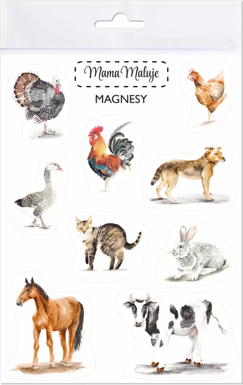 Magnesy. Zwierzęta wiejskie - tantis.pl