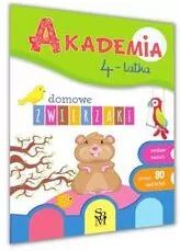 Domowe zwierzaki. Akademia 4-latka - tantis.pl