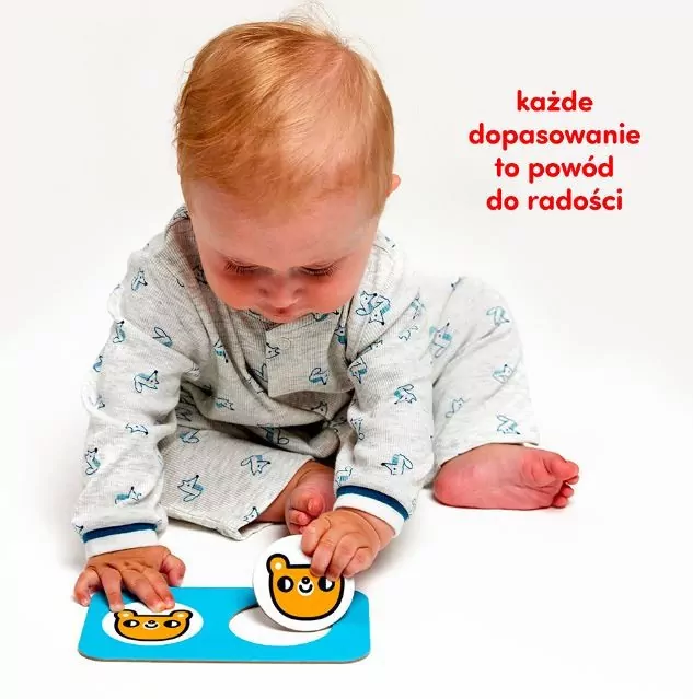 CzuCzu. Puzzle kontrastowe. Do pary 12m+ - tantis.pl