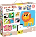 Suuuper Size Memory Game. Wild Animals 2+ - tantis.pl